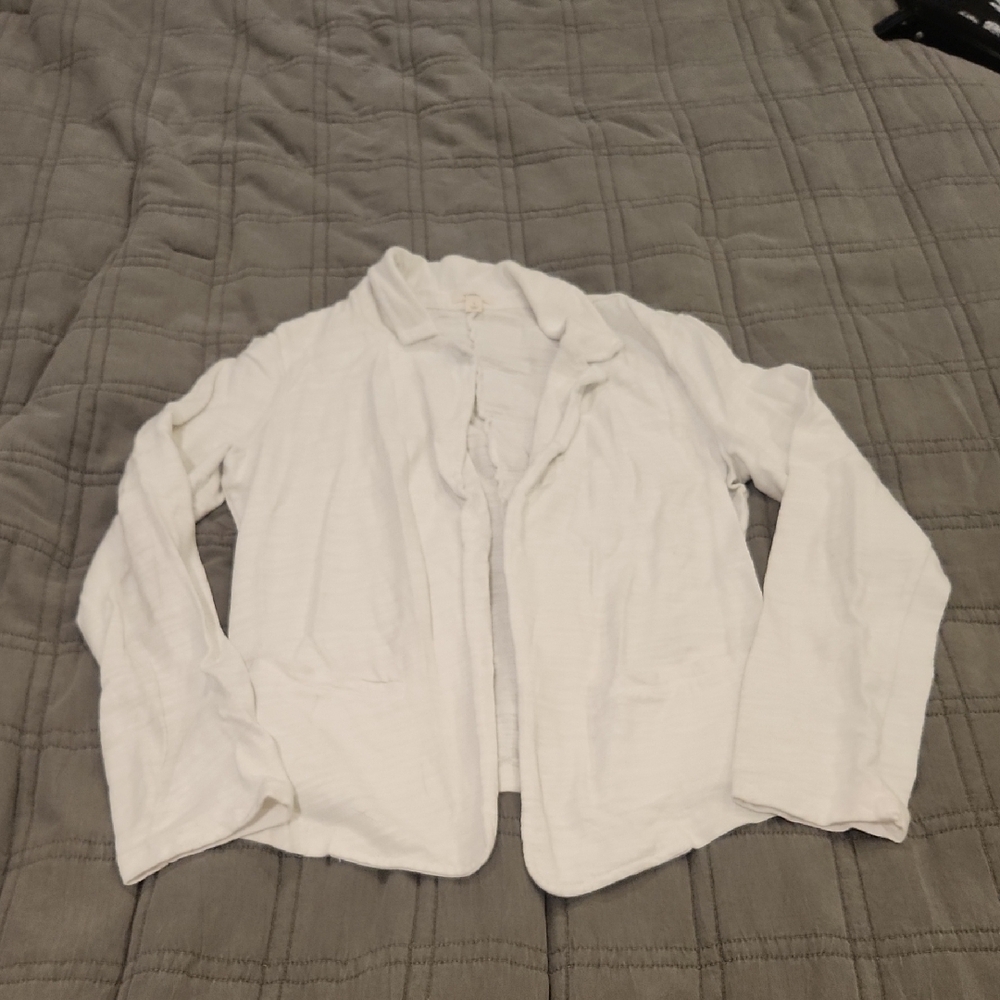 Caslon Soft White Women's Cardigan Size L!